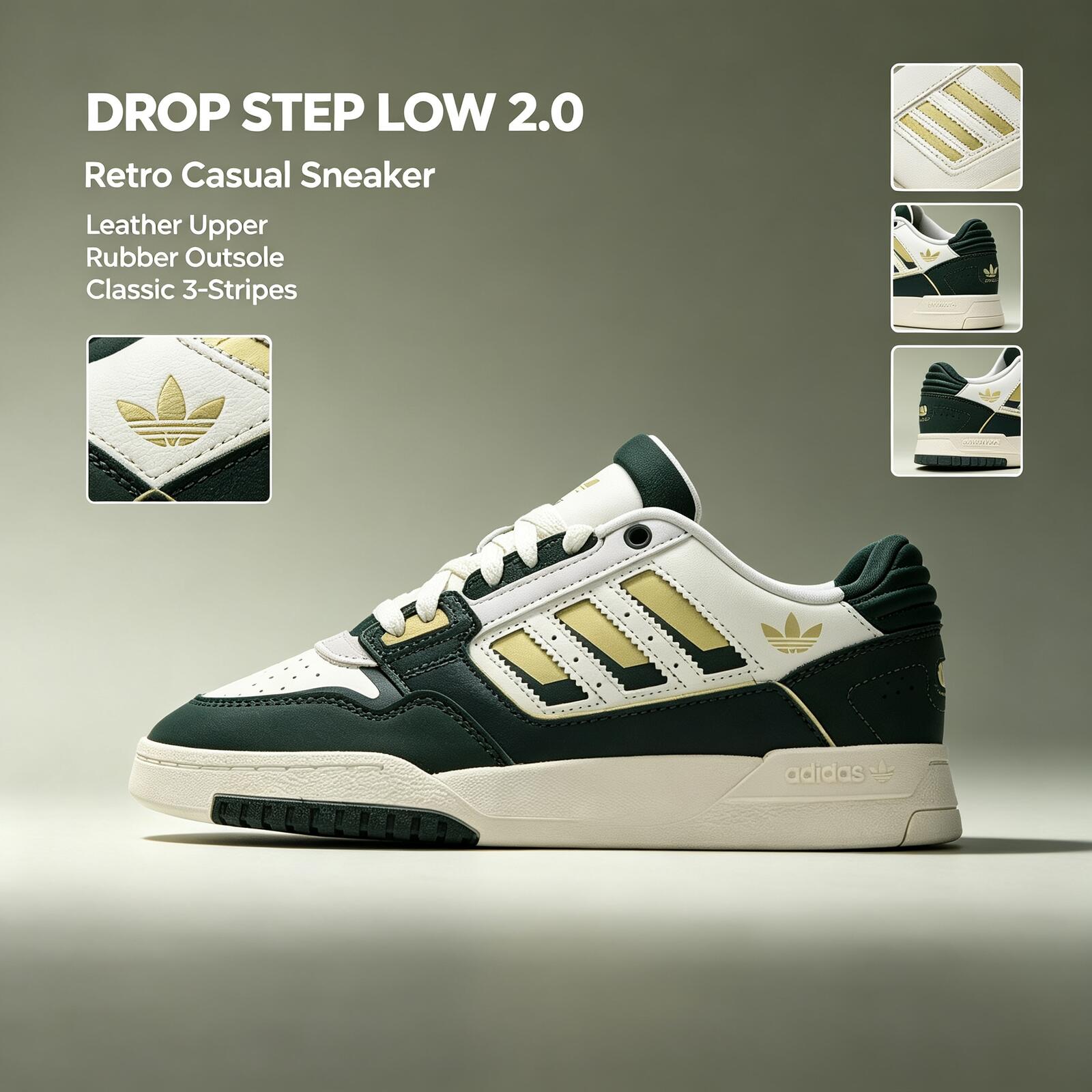 Adidas Originals Drop Step 2.0 - đánh giá và giá Adidas Shoes Superstar