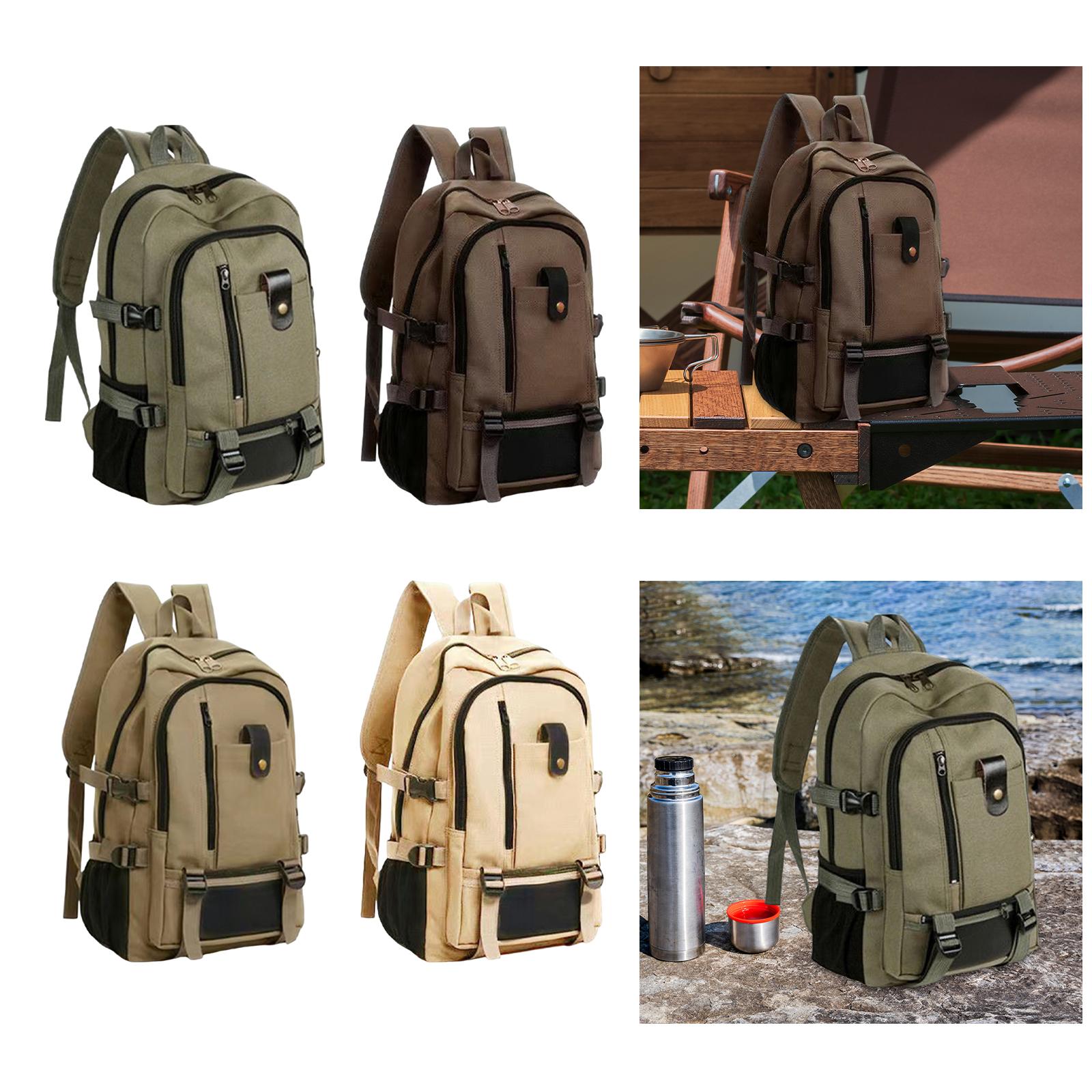 Large Canvas Travel Backpack L - đánh giá và giá Canvas Backpack Casual